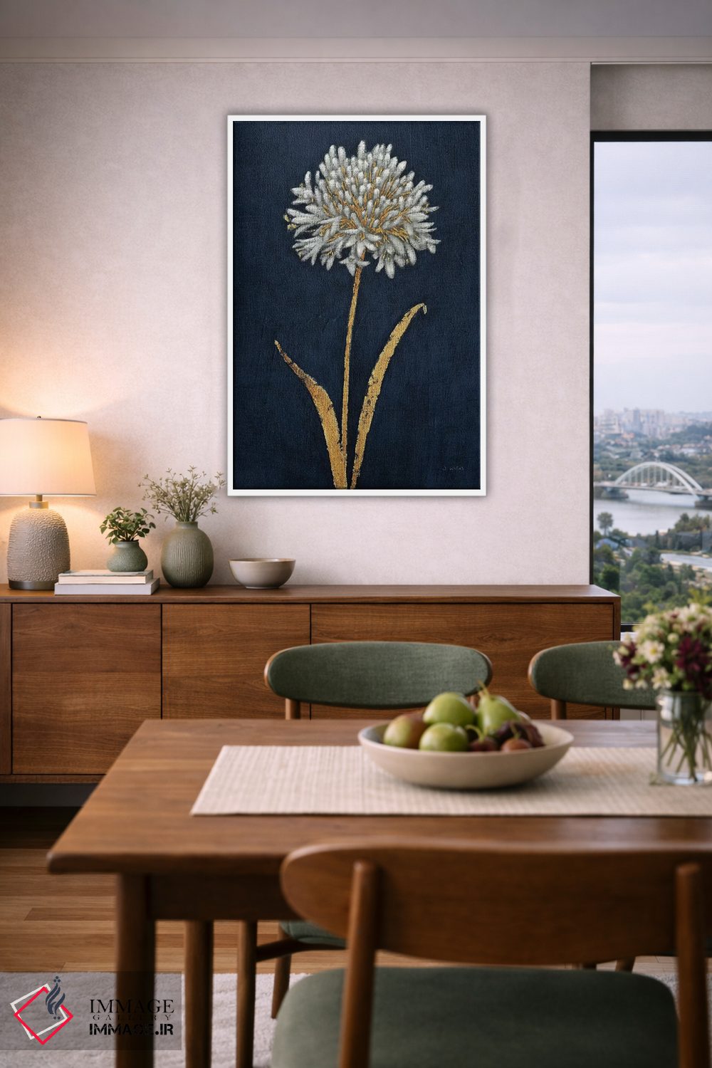 تابلو دکوراتیو تابستان درخشان I اثر جیمز وینس - D6W