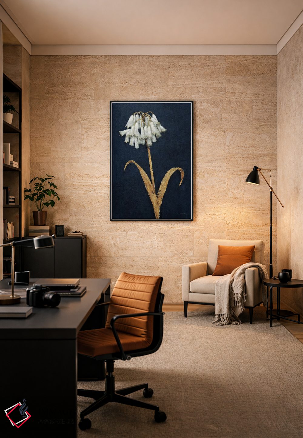 تابلو دکوراتیو تابستان درخشان II اثر جیمز وینس - D6B