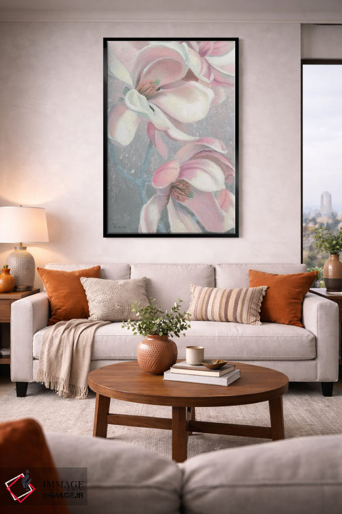 تابلو دکوراتیو شکوفه سپیده دم شماره یک اثر جیمز وینس - D1B