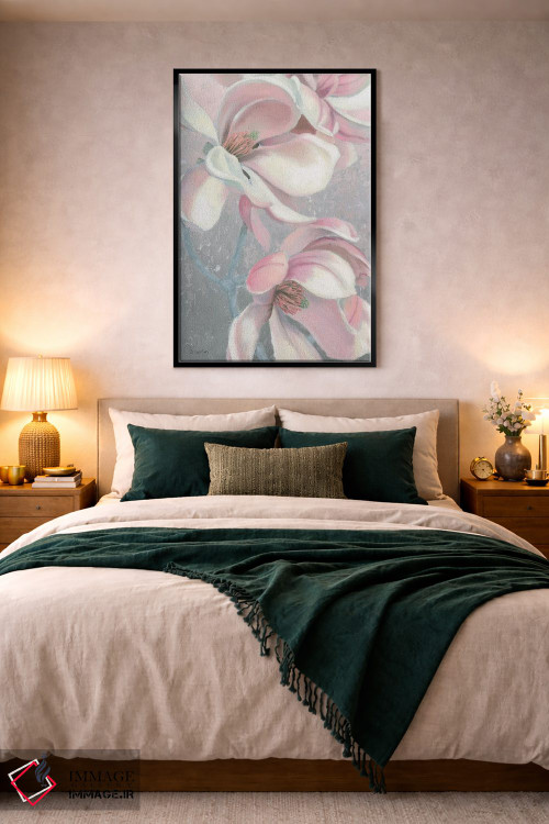 تابلو دکوراتیو شکوفه سپیده دم شماره یک اثر جیمز وینس - D3B