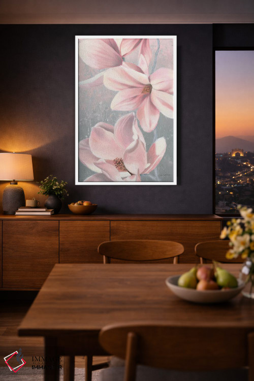 تابلو دکوراتیو شکوفه سپیده دم شماره دو اثر جیمز وینس - D3W