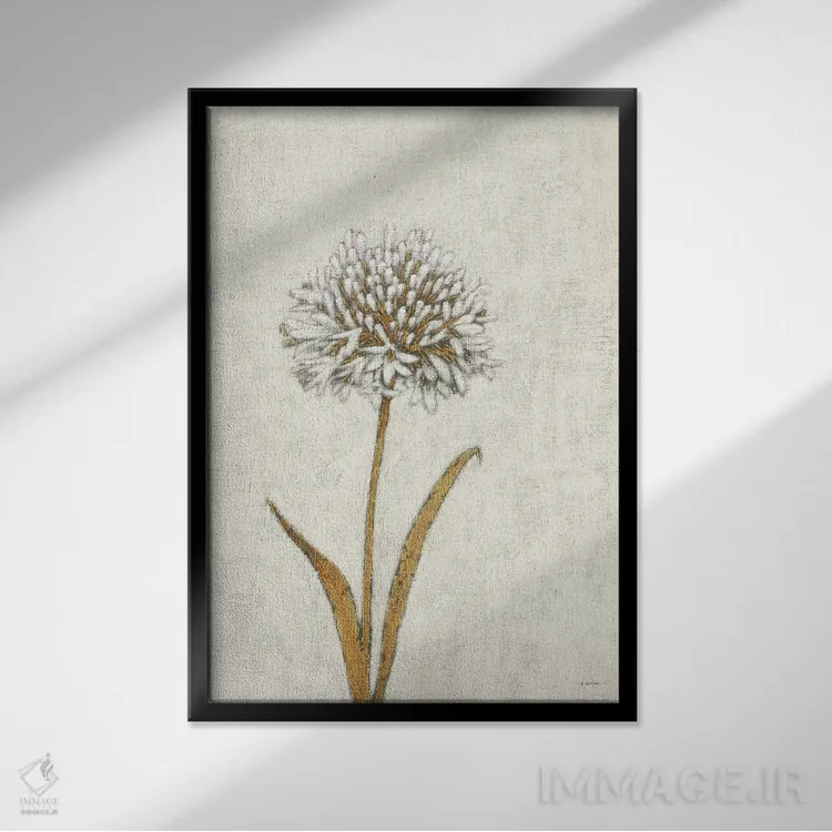 تابلو مدرن تابستان درخشان شماره یک اثر جیمز وینس - نمای قابدار مشکی