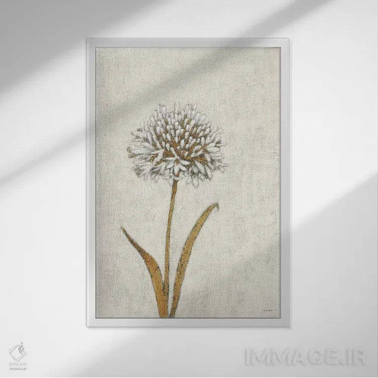 تابلو مدرن تابستان درخشان شماره یک اثر جیمز وینس - نمای قابدار سفید