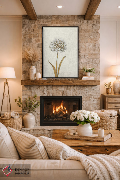 تابلو مدرن تابستان درخشان شماره یک اثر جیمز وینس - D1B