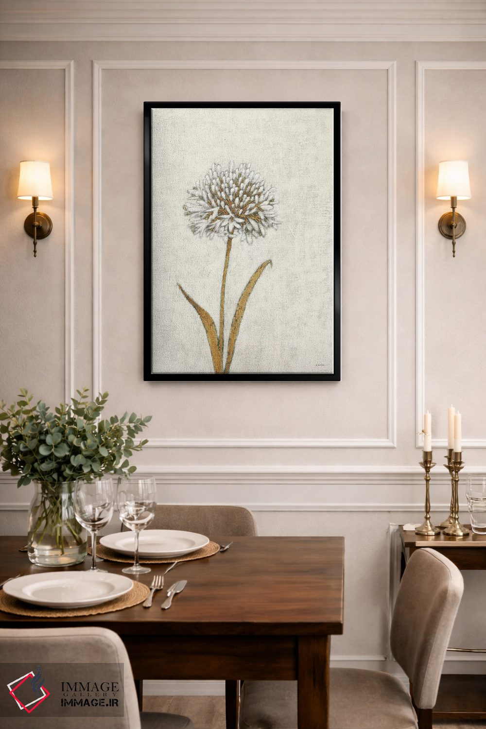 تابلو مدرن تابستان درخشان شماره یک اثر جیمز وینس - D2B