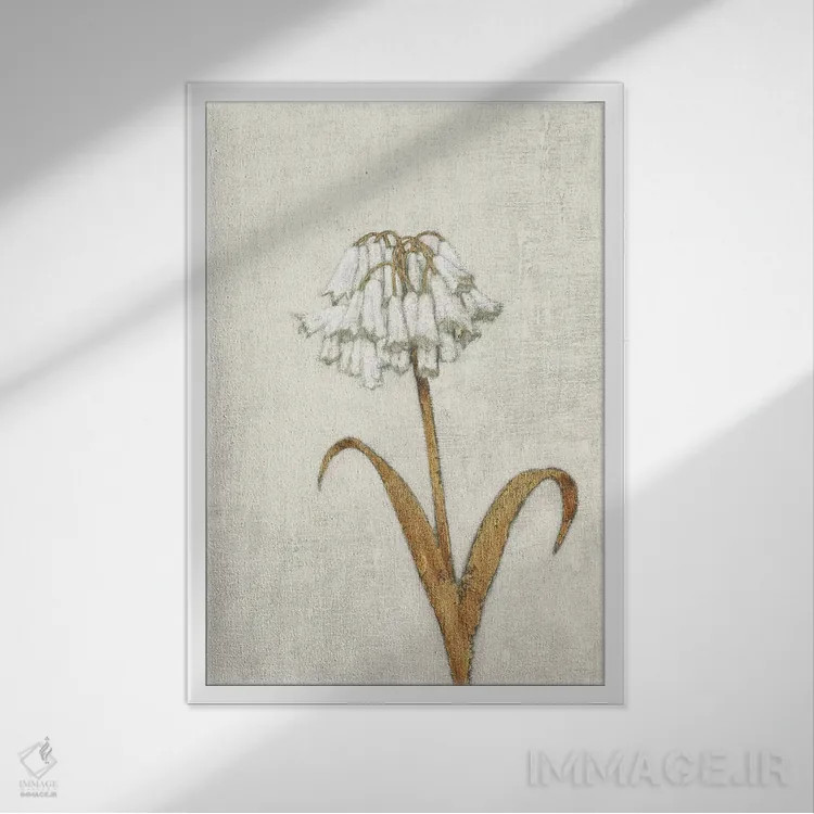 تابلو مدرن تابستان درخشان شماره دو اثر جیمز وینس - نمای قابدار سفید