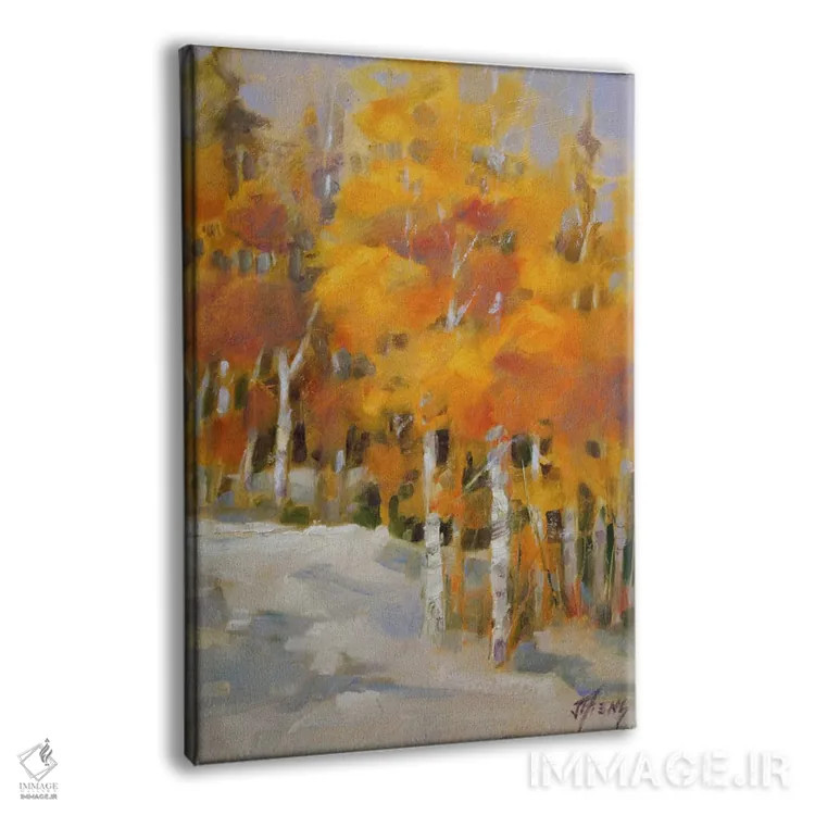 تابلو دکوراتیو یک روز در فضای باز اثر جودی آهرنز - نمای پرسپکتیو محصول