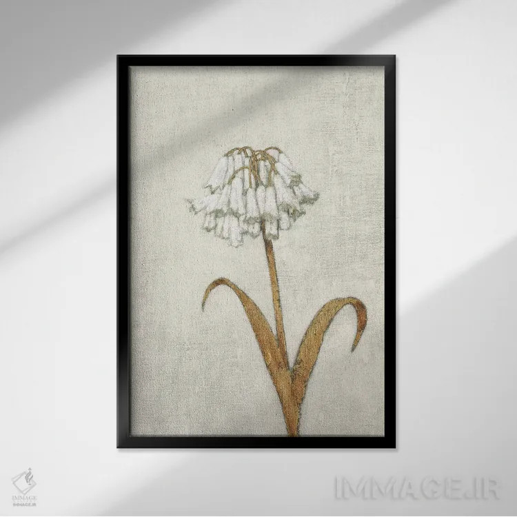 تابلو مدرن تابستان درخشان شماره دو اثر جیمز وینس - نمای قابدار مشکی