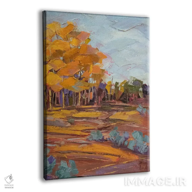 تابلو دکوراتیو عصر ملایم اثر جودی آهرنز - نمای پرسپکتیو محصول