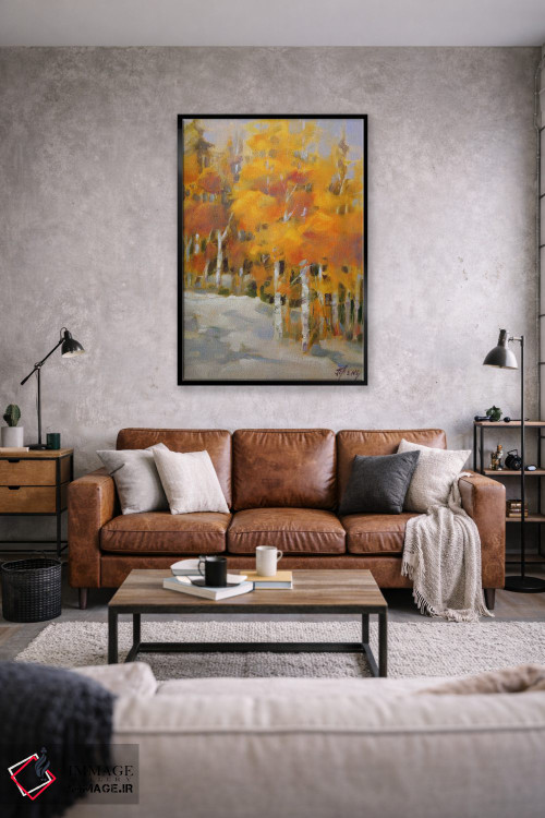 تابلو دکوراتیو یک روز در فضای باز اثر جودی آهرنز - D2B