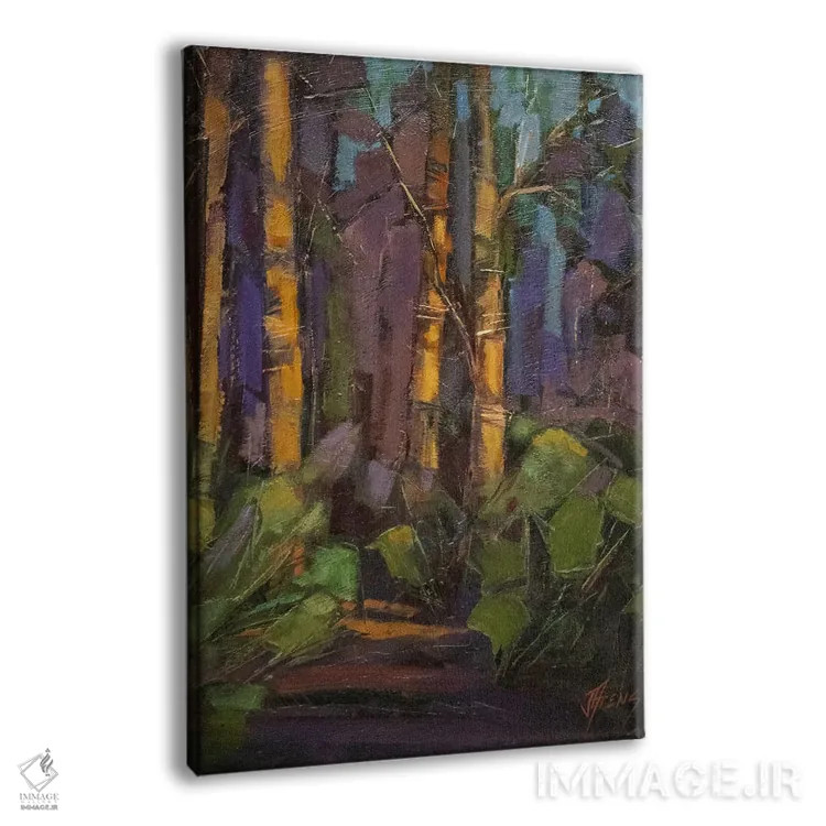 تابلو دکوراتیو آخرین نور اثر جودی آهرنز - نمای پرسپکتیو محصول