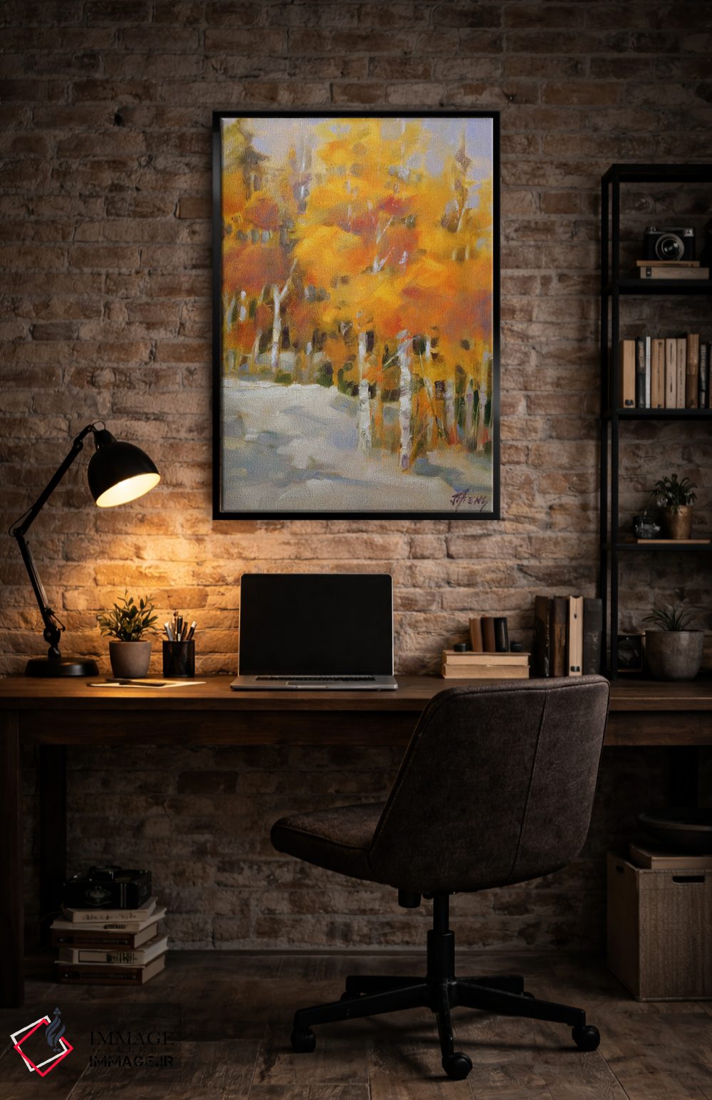 تابلو دکوراتیو یک روز در فضای باز اثر جودی آهرنز - D6B