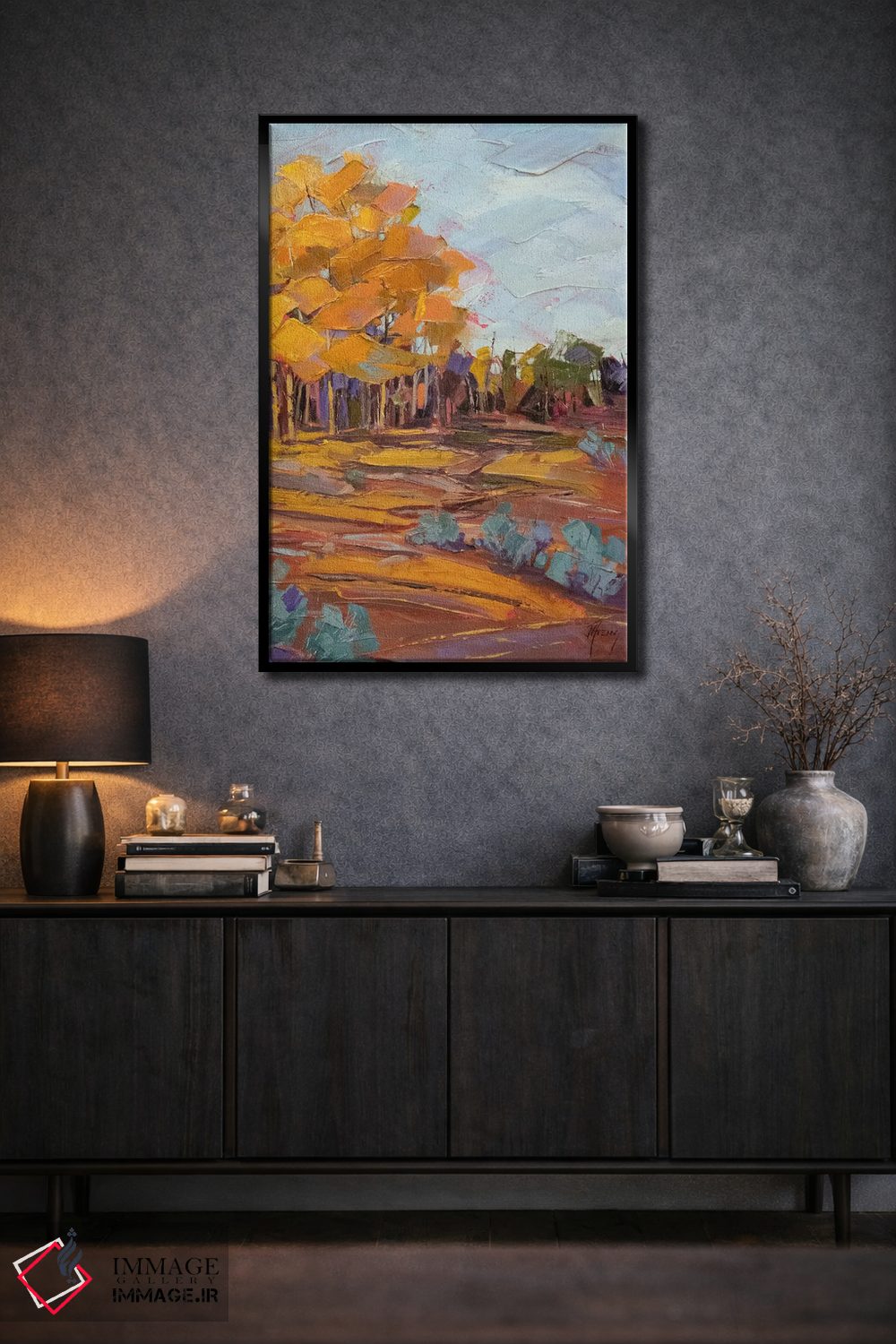 تابلو دکوراتیو عصر ملایم اثر جودی آهرنز - D2B