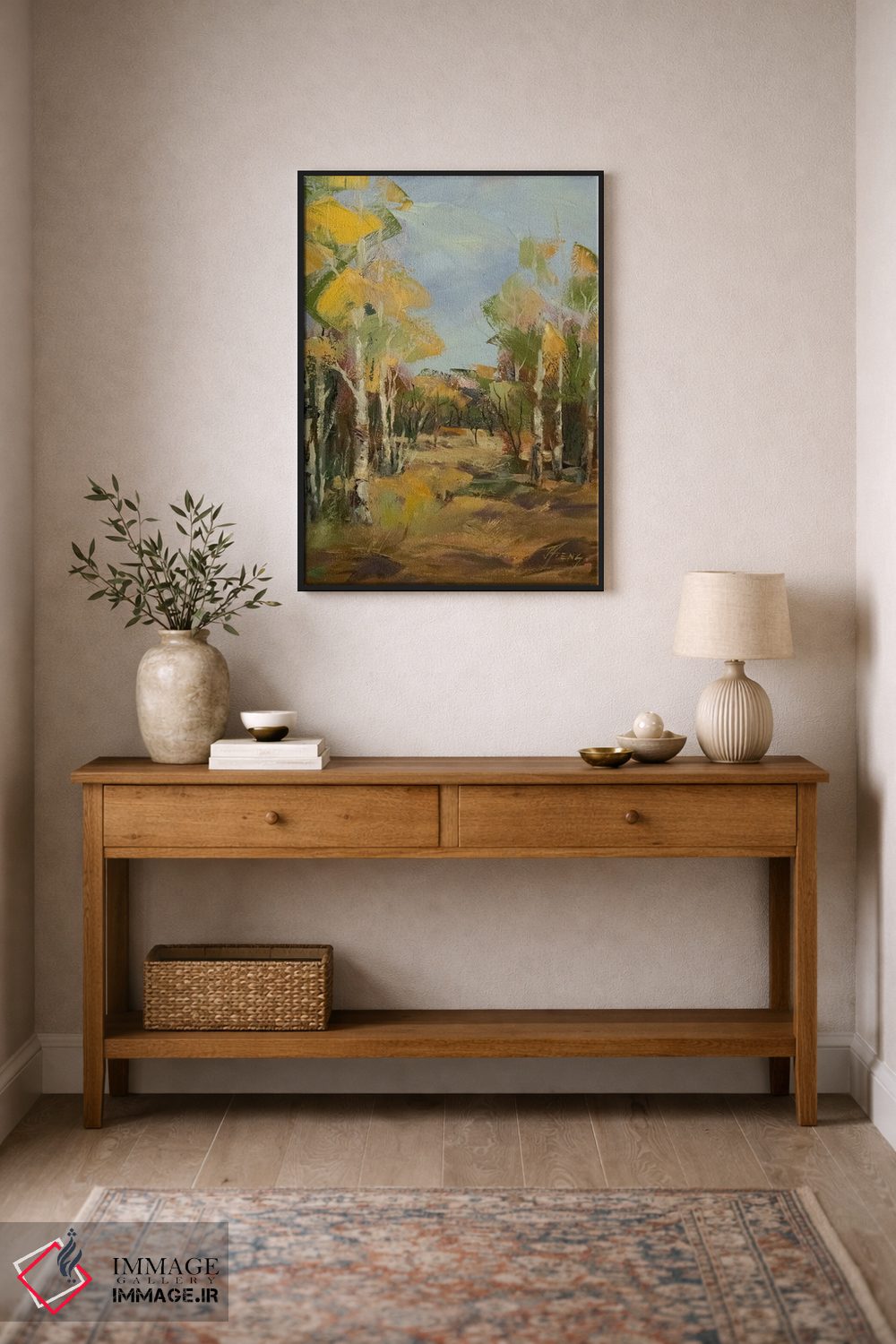 تابلو دکوراتیو انرژی پاییز اثر جودی آهرنز - D2B