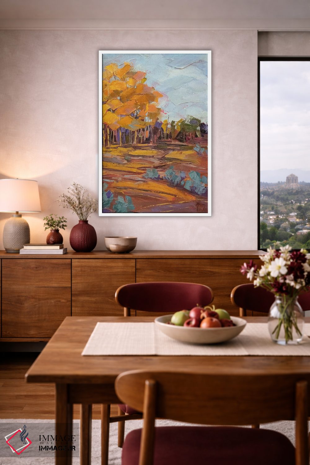 تابلو دکوراتیو عصر ملایم اثر جودی آهرنز - D4W