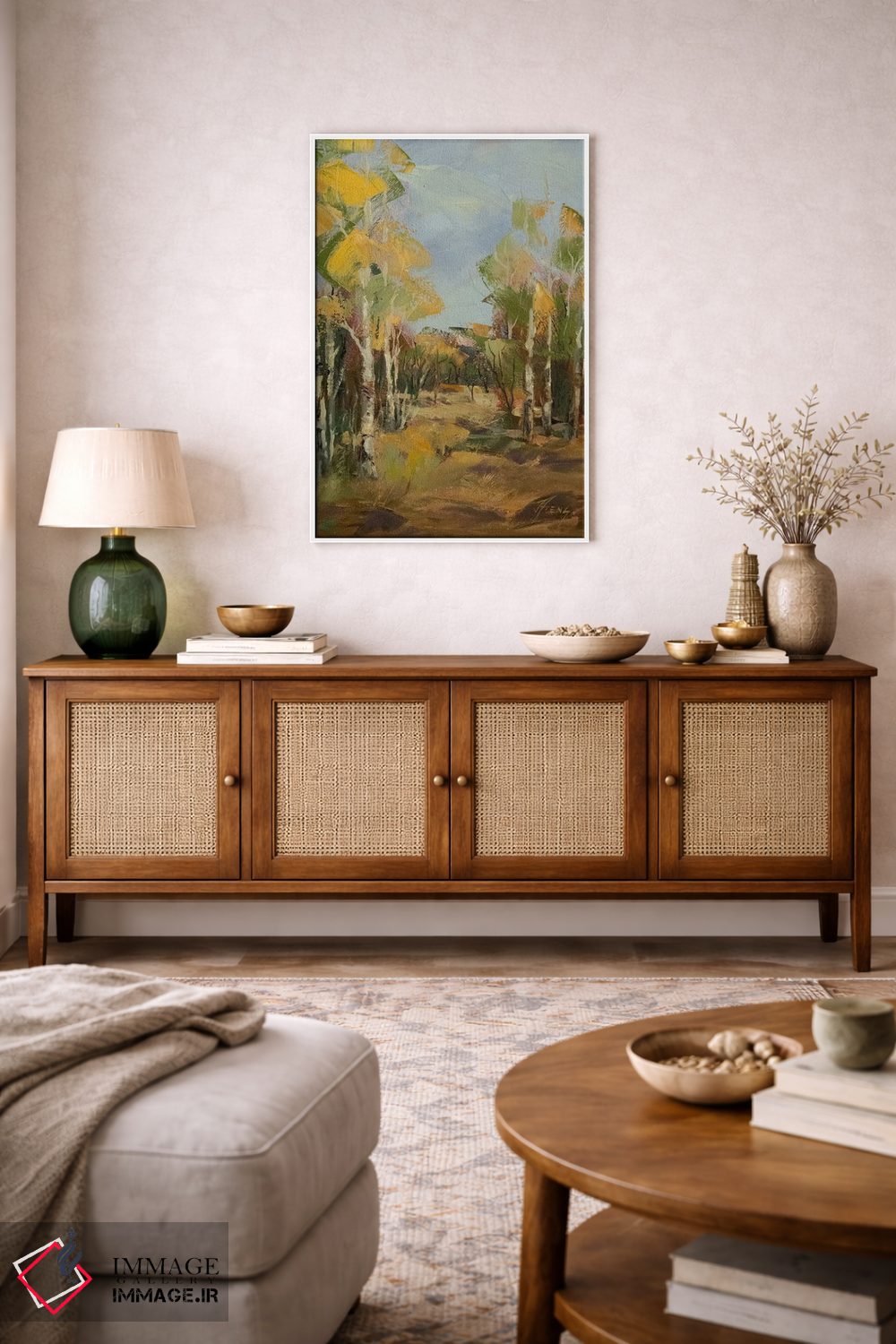 تابلو دکوراتیو انرژی پاییز اثر جودی آهرنز - D3W