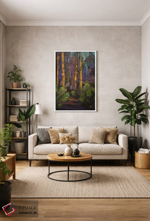 تابلو دکوراتیو آخرین نور اثر جودی آهرنز - D1W