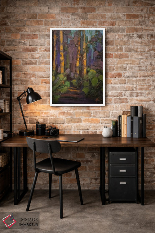 تابلو دکوراتیو آخرین نور اثر جودی آهرنز - D2W