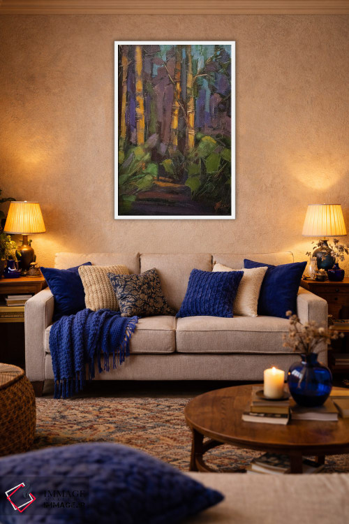 تابلو دکوراتیو آخرین نور اثر جودی آهرنز - D3W