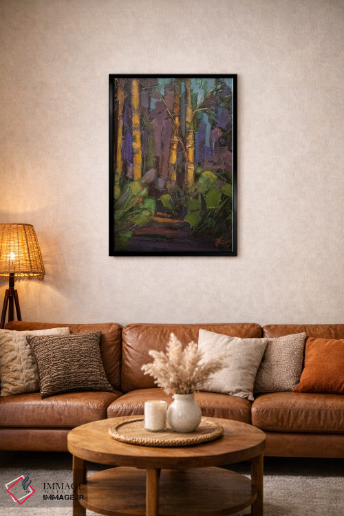 تابلو دکوراتیو آخرین نور اثر جودی آهرنز - D4B