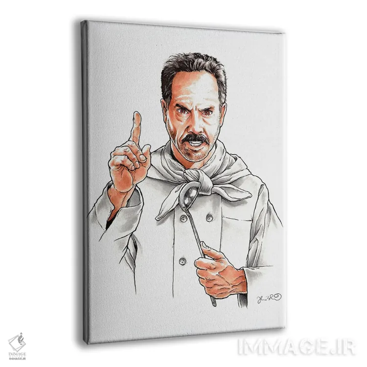 تابلو دکوراتیو سوپ نازی اثر جاشوا بودیچ - نمای پرسپکتیو محصول