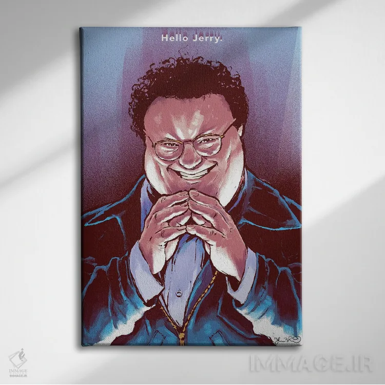 تابلو دکوراتیو نیومن اثر جاشوا بودیچ - نمای روبهرو روی دیوار