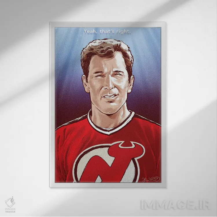 تابلو دکوراتیو پوتی اثر جاشوا بودیچ - نمای قابدار سفید