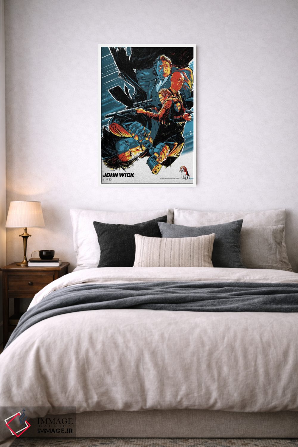 تابلو دکوراتیو جان ویک اثر جاشوا بودیچ - D4W