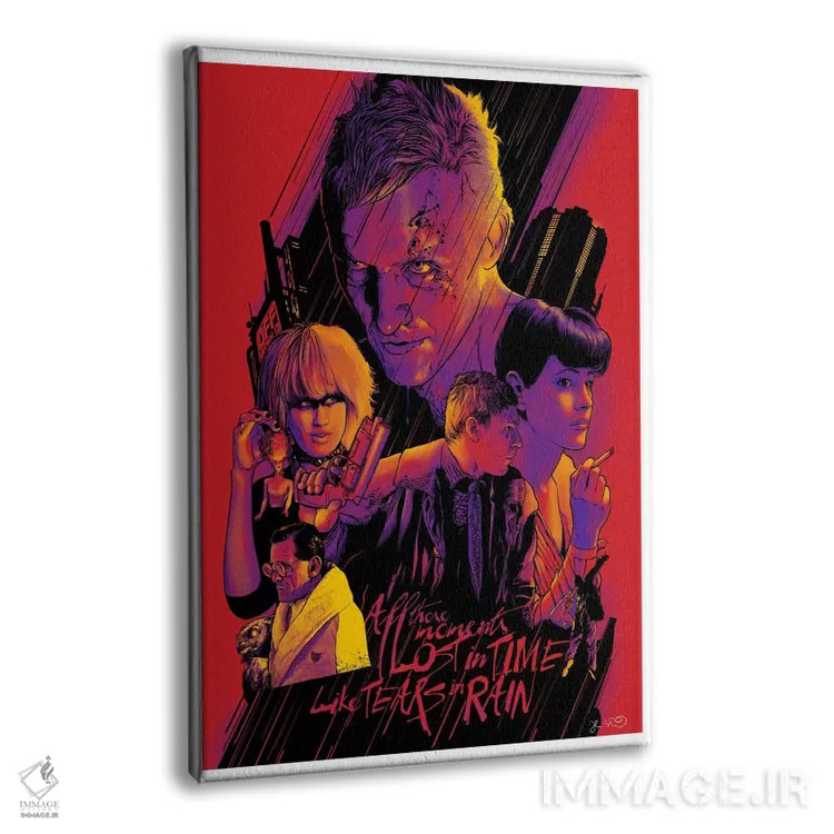 تابلو دکوراتیو بلید رانر اثر جاشوا بودیچ - نمای پرسپکتیو محصول