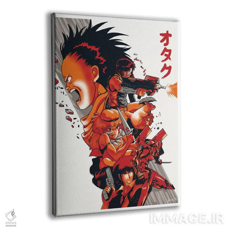 تابلو دکوراتیو اوتاکوی اسرارآمیز اثر جاشوا بودیچ - نمای پرسپکتیو محصول