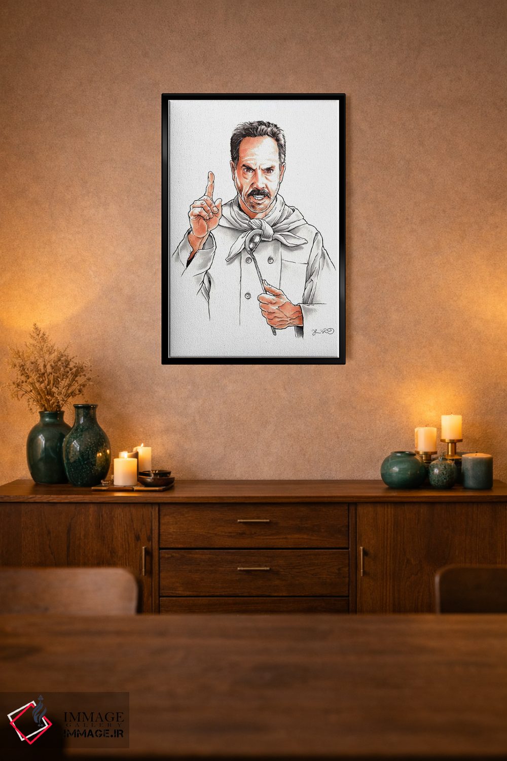 تابلو دکوراتیو سوپ نازی اثر جاشوا بودیچ - D3B