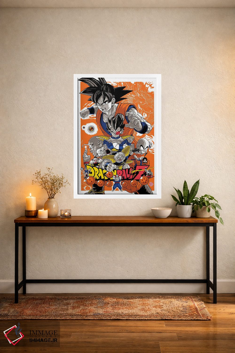 تابلو دکوراتیو دراگون بال زد اثر جاشوا بودیچ - D3W