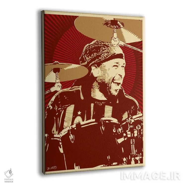 تابلو دکوراتیو کارتر بوفورد اثر جاشوا بودیچ - نمای پرسپکتیو محصول