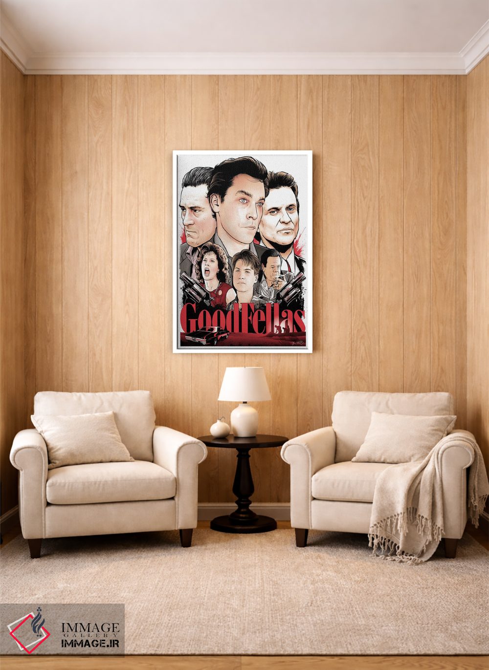 تابلو دکوراتیو رفقای خوب اثر جاشوا بودیچ - D2W