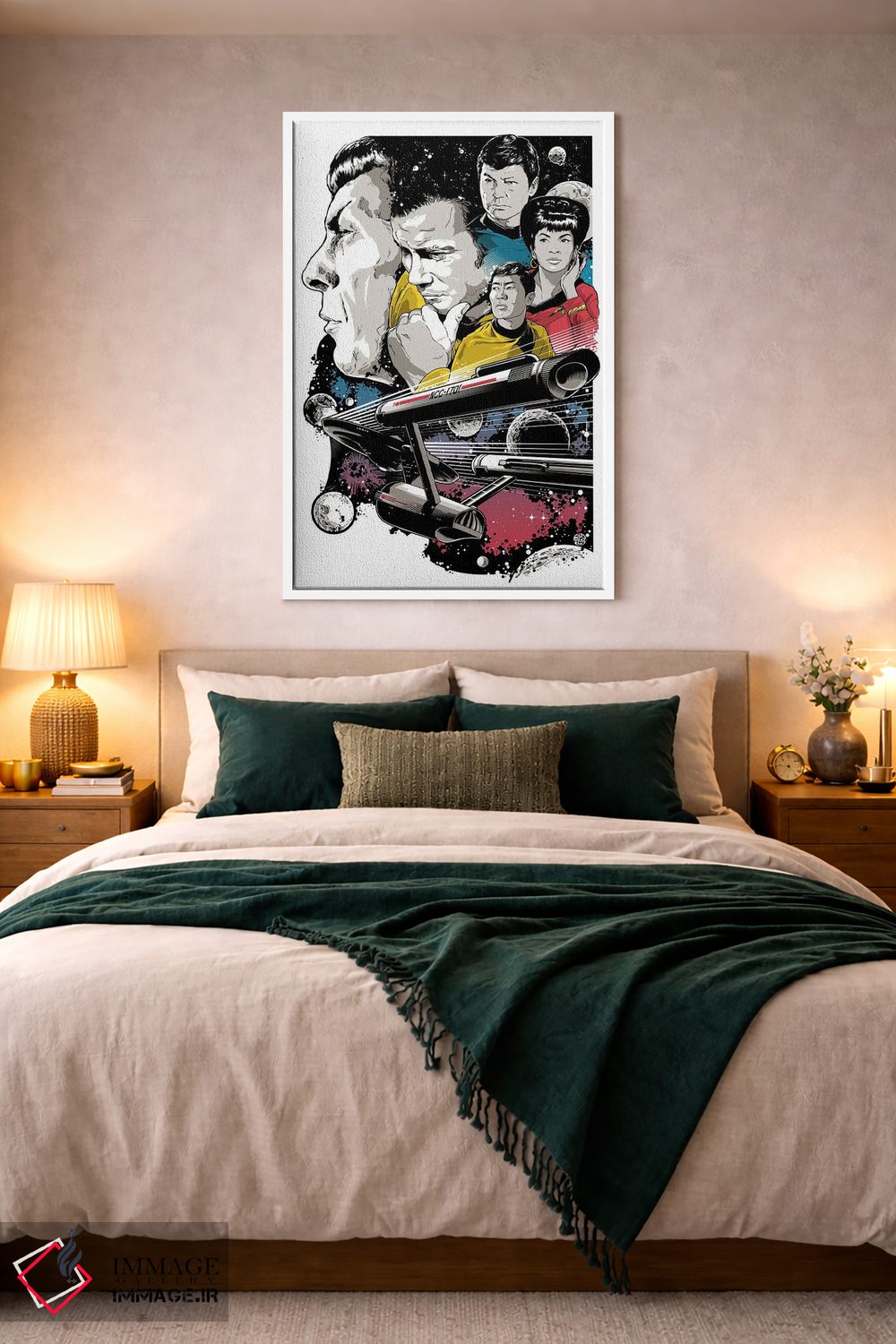 تابلو دکوراتیو پیشتازان فضا اثر جاشوا بودیچ - D3W