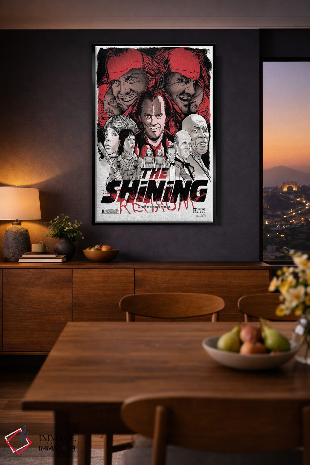 تابلو دکوراتیو درخشش اثر جاشوا بودیچ - D2B