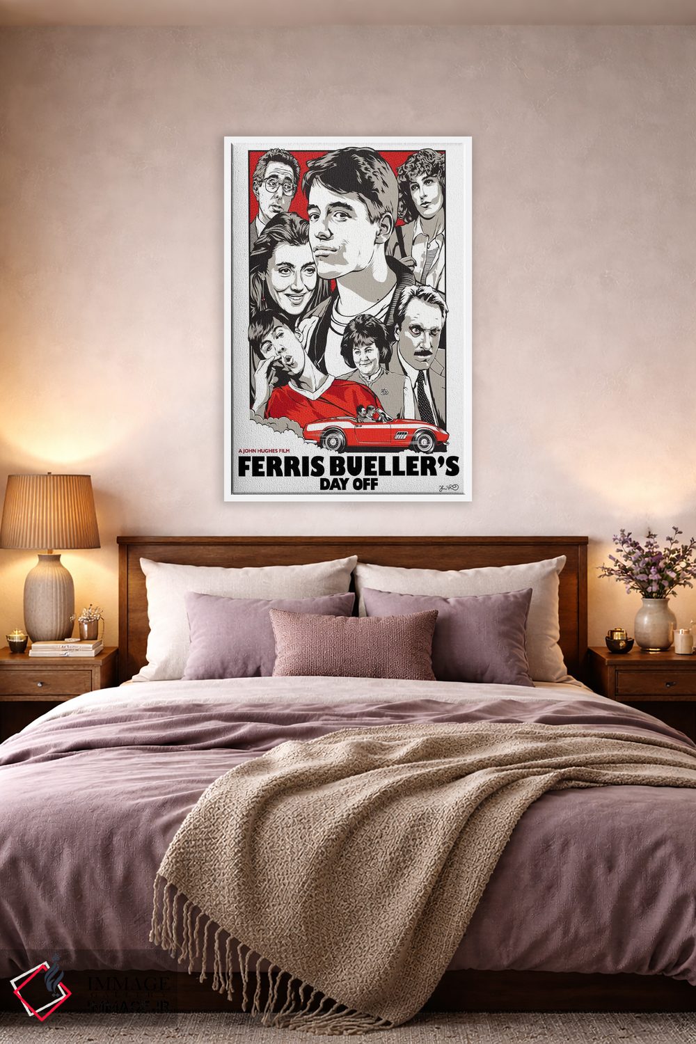 تابلو دکوراتیو روز مرخصی فریس بولر اثر جاشوا بودیچ - D3W