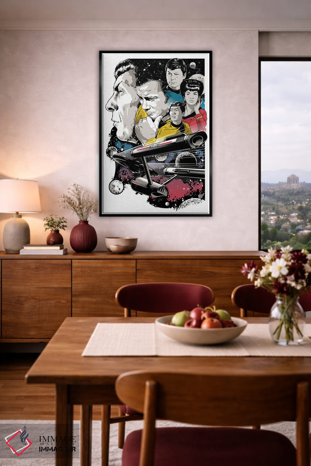 تابلو دکوراتیو پیشتازان فضا اثر جاشوا بودیچ - D6B