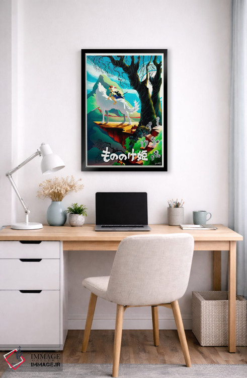 تابلو دکوراتیو شاهزاده مونونوکه اثر جاشوا بودیچ - D6B