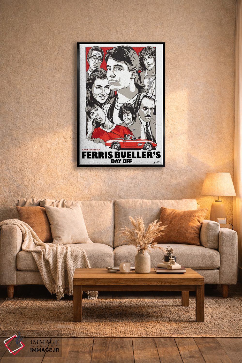 تابلو دکوراتیو روز مرخصی فریس بولر اثر جاشوا بودیچ - D5B