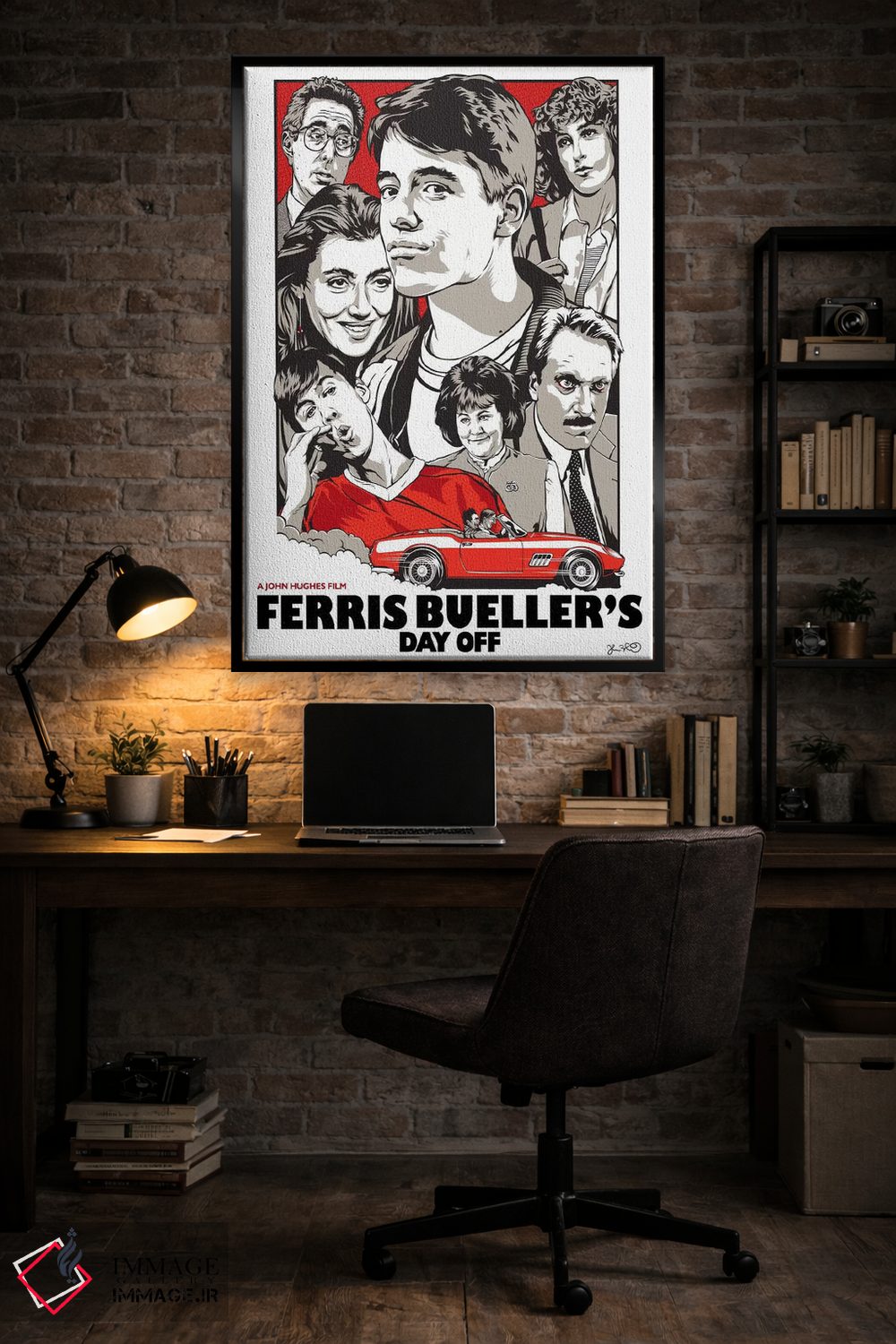 تابلو دکوراتیو روز مرخصی فریس بولر اثر جاشوا بودیچ - D6B