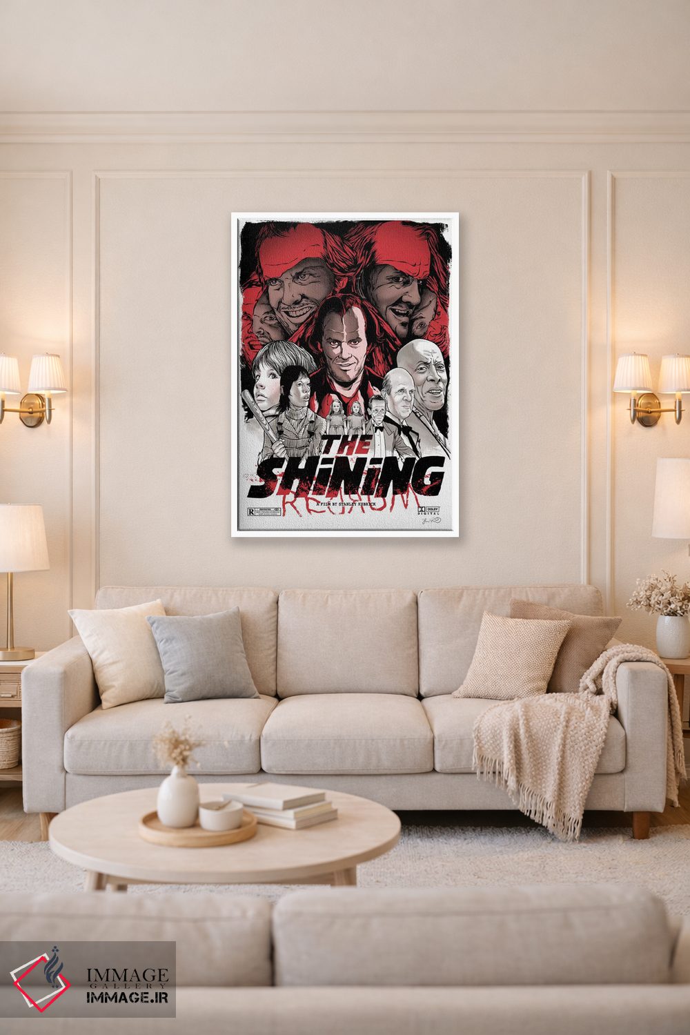 تابلو دکوراتیو درخشش اثر جاشوا بودیچ - D3W