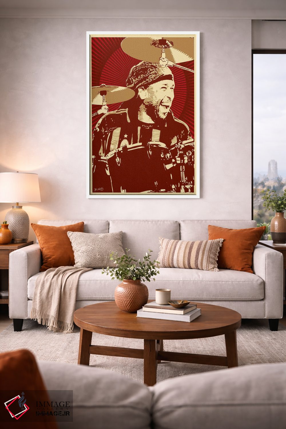 تابلو دکوراتیو کارتر بوفورد اثر جاشوا بودیچ - D1W