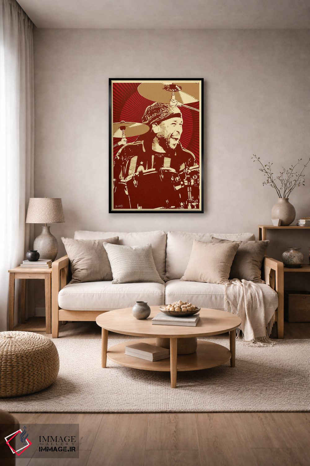 تابلو دکوراتیو کارتر بوفورد اثر جاشوا بودیچ - D6B