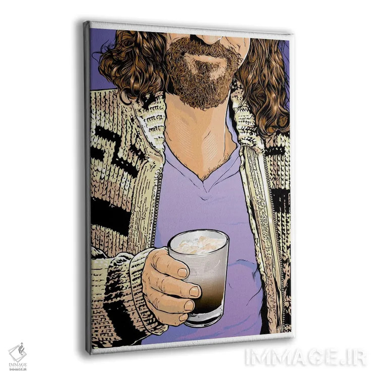 تابلو دکوراتیو دود اثر جاشوا بودیچ - نمای پرسپکتیو محصول