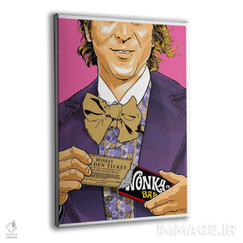 تابلو دکوراتیو ویلی وانکا اثر جاشوا بودیچ - نمای پرسپکتیو محصول