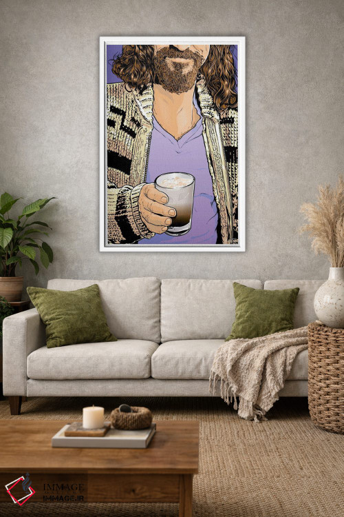 تابلو دکوراتیو دود اثر جاشوا بودیچ - D1W