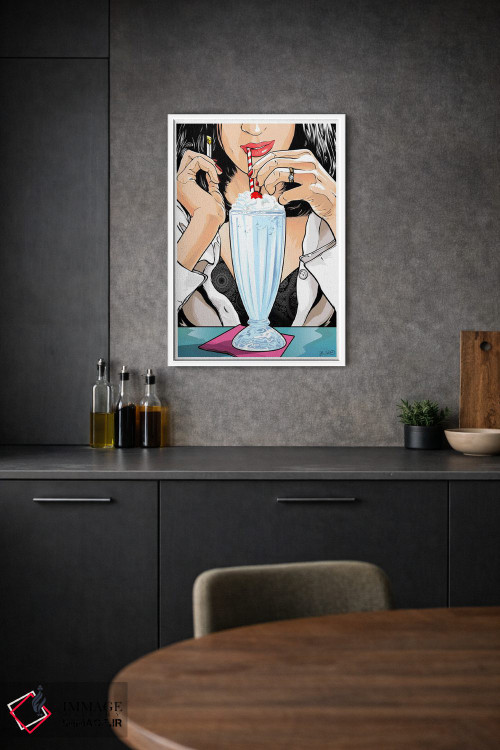 تابلو دکوراتیو داستان عامه پسند: میا والاس اثر جاشوا بودیچ - D1W