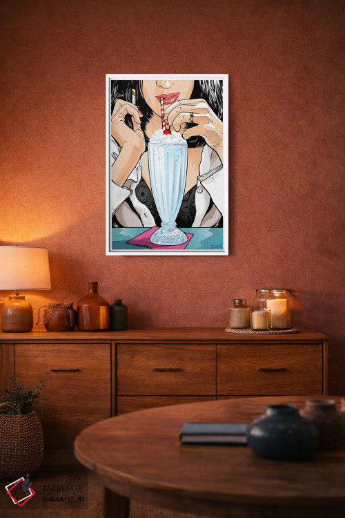 تابلو دکوراتیو داستان عامه پسند: میا والاس اثر جاشوا بودیچ - D2W