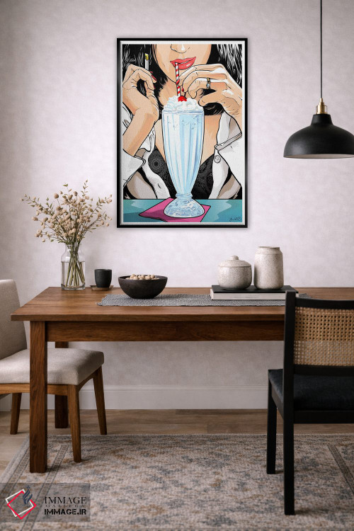 تابلو دکوراتیو داستان عامه پسند: میا والاس اثر جاشوا بودیچ - D5B